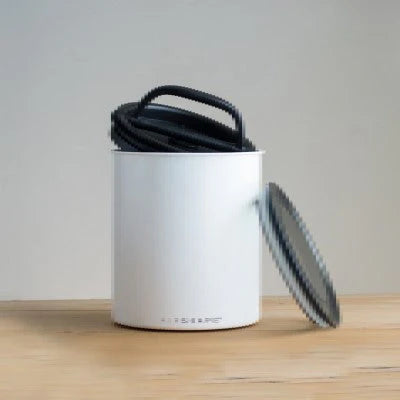 Airscape Classic Kilo 8" Stainless - Matte Chalk