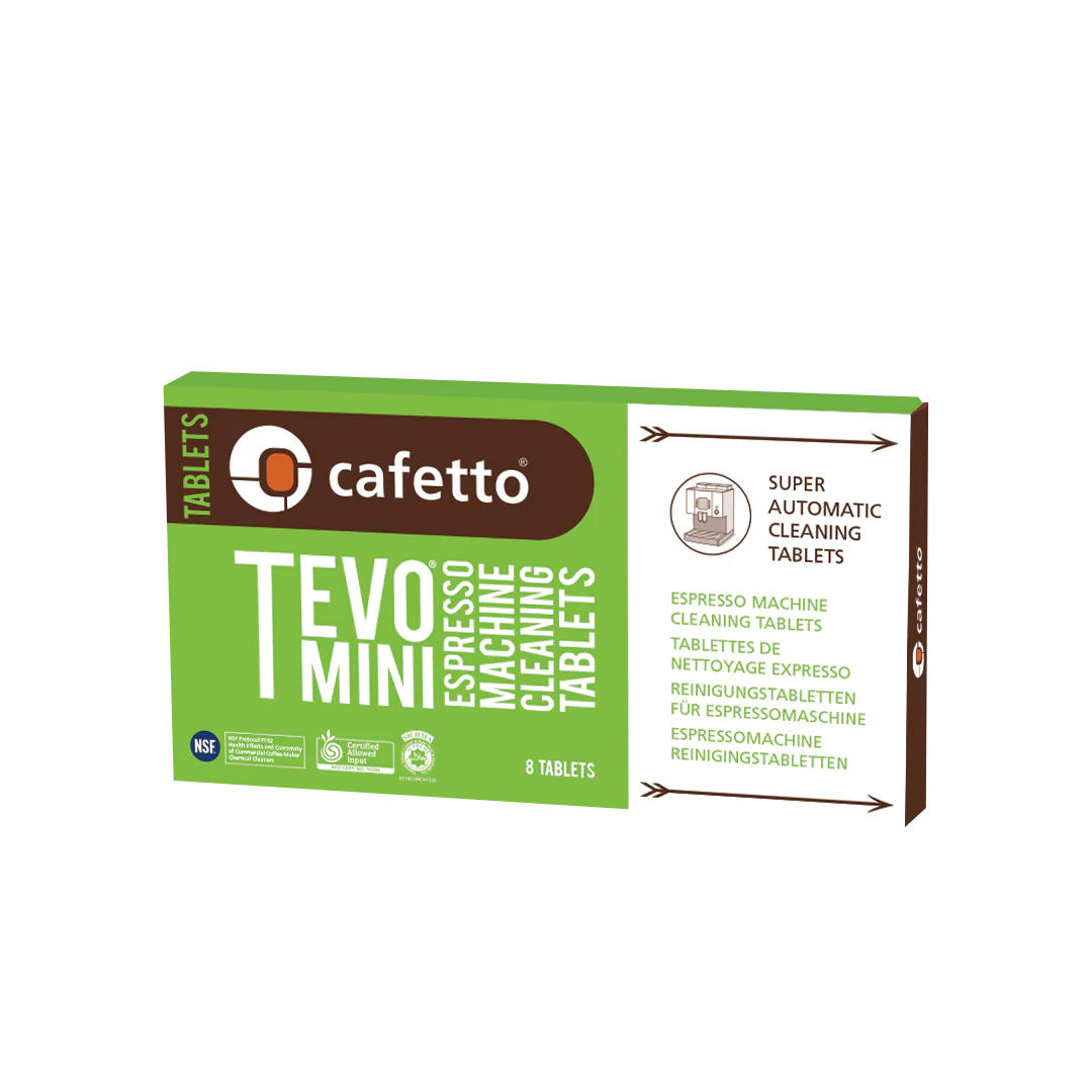 Cafetto TEVO Espresso Cleaning Tablets - 8x Pack