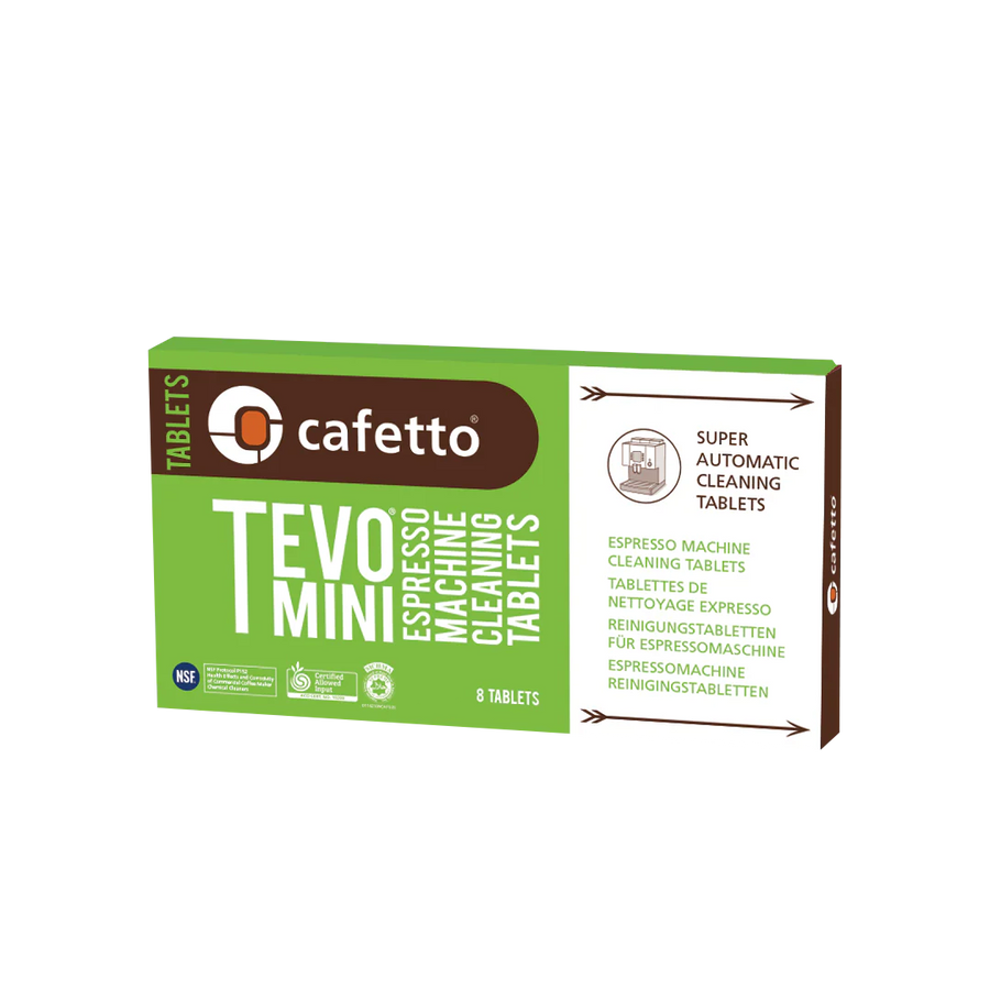 Cafetto TEVO Espresso Cleaning Tablets - 8x Pack