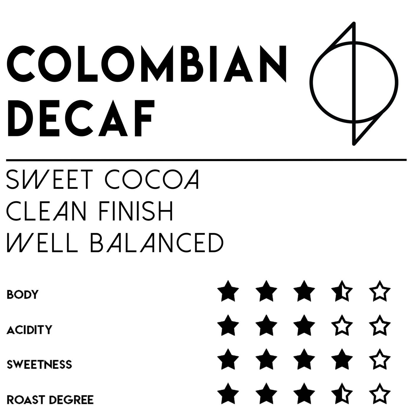 Colombian Decaf - Meebz Coffee Roasters