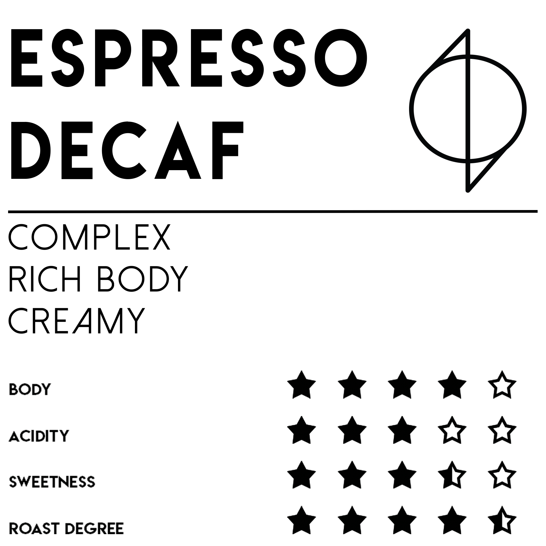 Espresso Decaf - Meebz Coffee Roasters