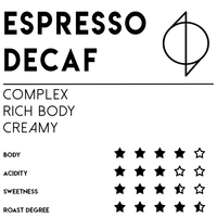 Espresso Decaf - Meebz Coffee Roasters