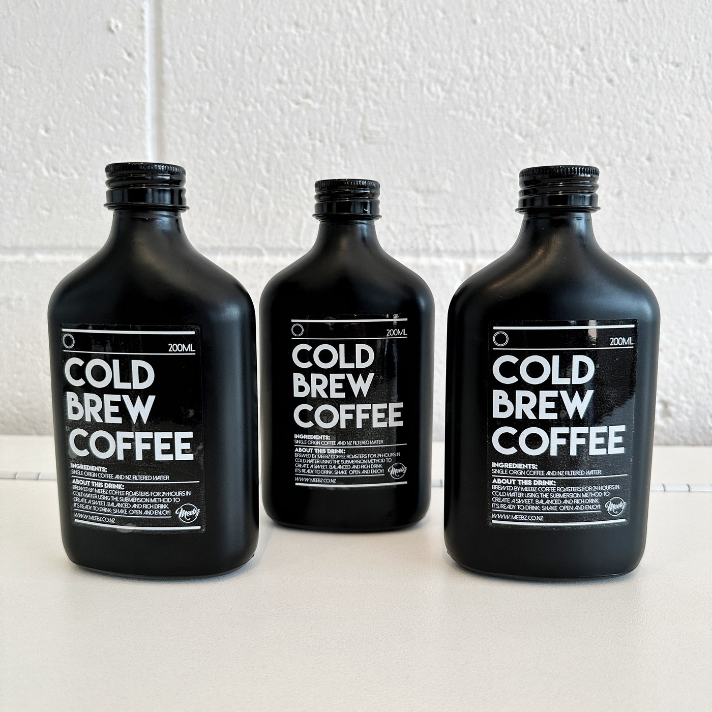 Cold Brew RTD 200ml - Brazil Single Origin - Meebz Coffee Roasters