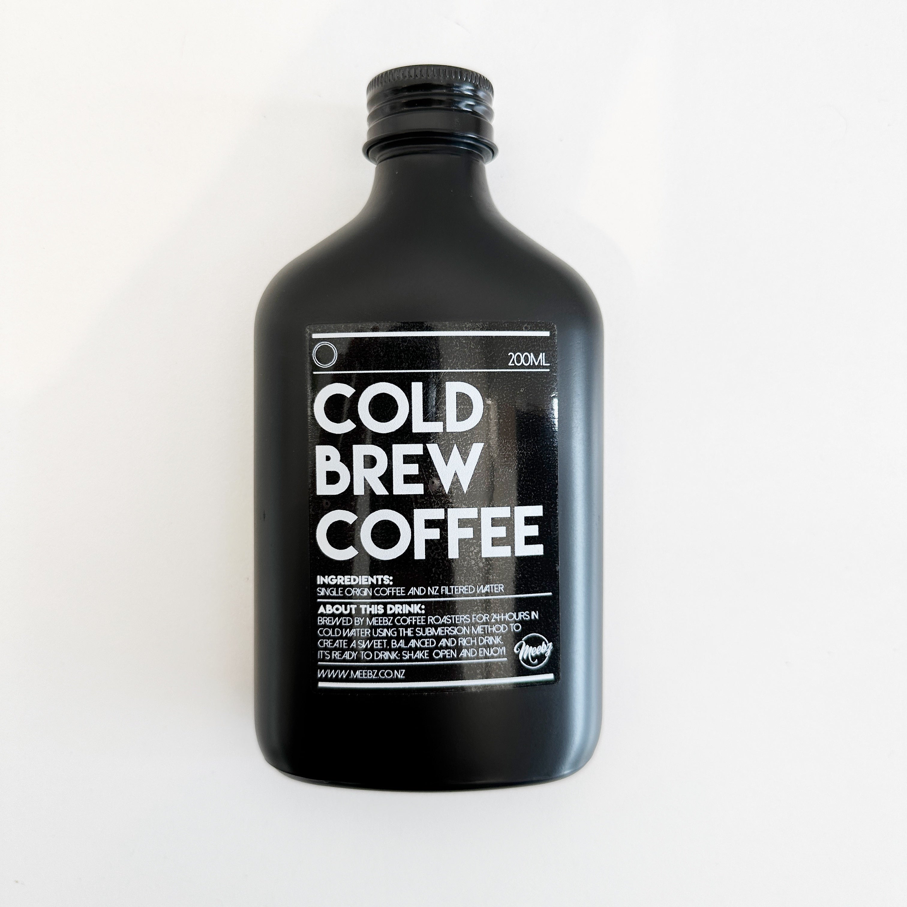Cold Brew RTD 200ml - Brazil Single Origin - Meebz Coffee Roasters