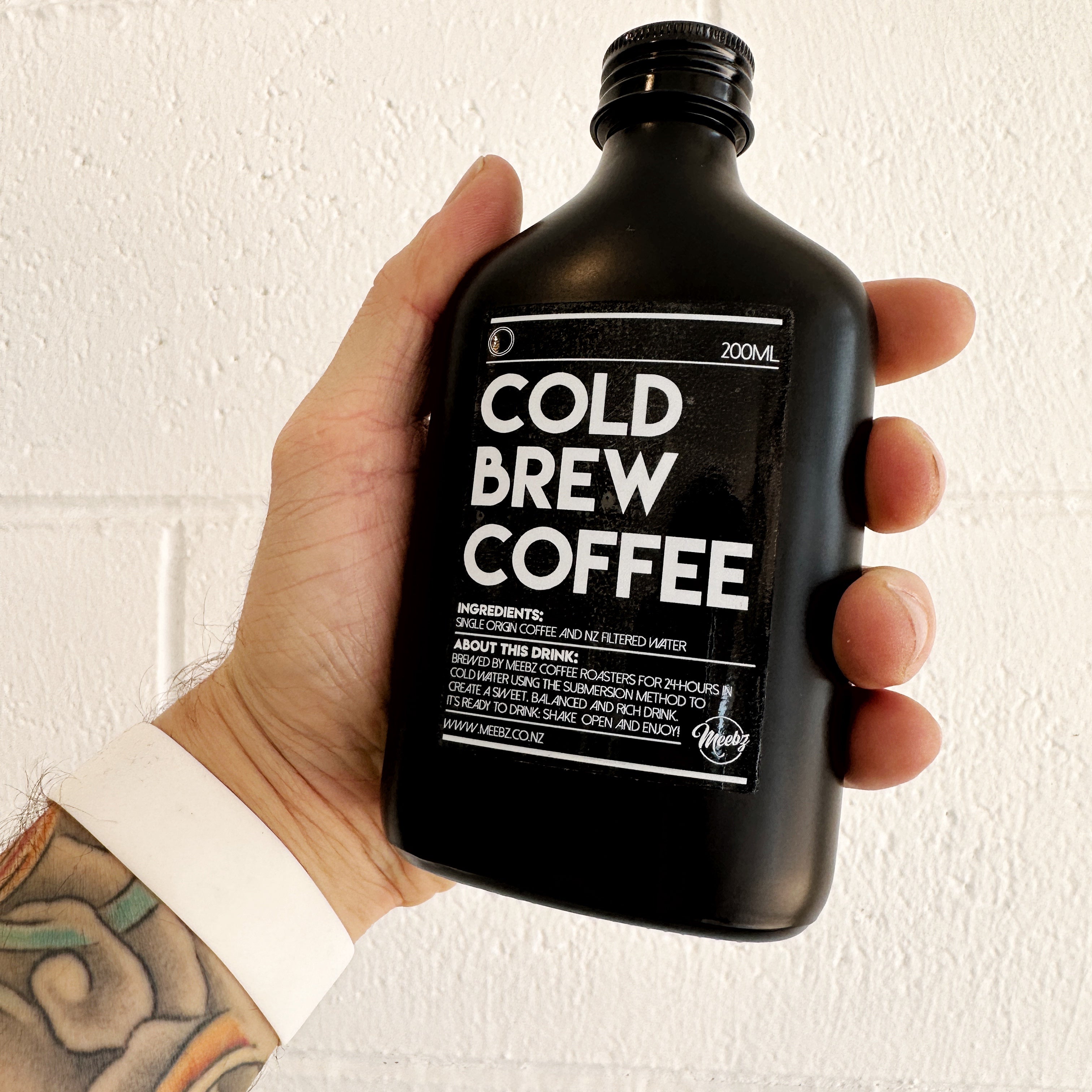 Cold Brew RTD 200ml - Brazil Single Origin - Meebz Coffee Roasters